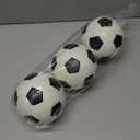 5 Inch Foam Mini Soccer Balls for Indoor Mini Soccer Hoops, Soft Squishy Soocer for Soccer Game Sets | Swimming Pool Balls Beach Balls Great Sport Gift for Adults & Kids Sensory Stress Balls 3 Pack