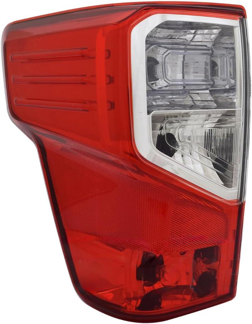 Replacement For Nissan Titan 2017-2023 / XD 2016-2023 LED Tail Light Assembly W/Cargo Lamp with Bulbs Left Side/Driver Side Partslink: NI2800213C / OEM: 26555-EZ23D CAPA Certified
