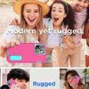 AICase for iPhone 13 Mini Case Built-in Kickstand with Glass Screen Protector+Camera Lens,Heavy Duty Drop Protection Full Body Rugged Shockproof Military Protective Tough Durable Cover_5