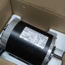 GF2054 Blower Motor 1/2 HP 115 Volt 60Hz 1725RPM 48 Frame Compatible with AO Smith, Packard 45012, Emerson 8200, GE BF-4708, Universal 811, BALDOR RSP3451A, Dayton 4UE85, Belt Drive ODP Leungoo