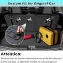 Original Cargo Mat & Backrest Mat Fit for Honda Pilot 2016-2025 2026 (No Elite): All Weather Protection Cargo Liner with Backrest Mat Behind 3rd Row Back Seat Protector