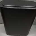 Cesun Motion Sensor Trash Can, 5 Gallon Automatic Bathroom Garbage Can with Lid, Touchless Smart Plastic Slim Wastebasket for Bathroom, Office, rv, Bedroom, Living Room, Black