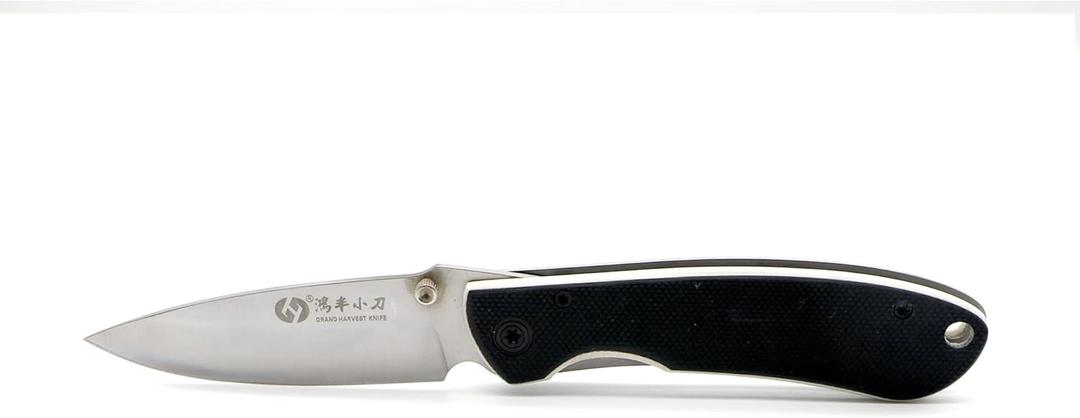 Folding Pocket Knife 1026 Stainless Steel with Lock for Outdoor, Hiking, Camping