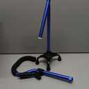 KingPavonini Canes for Women/Men with Second Handle, Foldable & Adjustable Walking Cane with 4-Pronged Base, Quad Cane for Stability, Standing, Balance, Leg Surgery Recovery