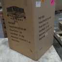 Foundation Popcorn Maker Machine with Cart - 8oz Stainless Steel Kettle Makes up to 48 Cups - Movie Theater Style Vintage Popcorn Machine Cart on Wheels by Great Northern Popcorn (Black)