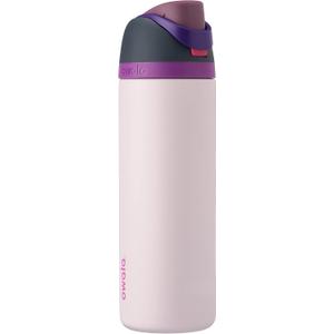 Owala FreeSip Insulated Stainless Steel Water Bottle with Straw for Sports, Travel, and School BPA-Free Sports Water Bottle, 24 oz, Dreamy Field