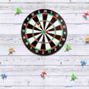 Dart Board Wall Protector, 47 x 35 in, 0.5 in Thick Felt Dart Board Surround Backboard, Self-Adhesive Wall Protection Backing, Cork Alternative for Game Room, Bar, Man Cave