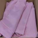 Fitable Pink Tablecloths for Rectangle Tables, 6 Pack - 70 x 120 Inches - Reusable and Washable Table Clothes for 6-8 Ft Tables, Polyester Fabric Table Covers for Wedding, Party, Banquet