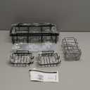 Amazon.com: Veken Shower Caddy 6-Pack,Advanced Rustproof Design, No Drilling Adhesive Shelves, Rack with Soap Holder, Large Capacity Bathroom Organizers and Storage, Wall-Mounted Kitchen & Home Decor : Home & Kitchen