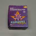 Mini Karaoke Machine for Kids Adults, Portable Bluetooth Speaker with 2 Wireless Mics, Birthday Valentine's Gifts Toys for Girls Ages 3, 4, 5, 6, 7, 8, 9, 10+ Years Old Home Family Party (P-Ink)