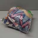 Muslin Boho Throw Blanket for Bed Couch, 100% Cotton Fall Throw Blanket, Bohemian Rustic Quilt 60"x80", Ultra Soft Mexican Blankets Travel Picnic Versatile Knitted Woven Blanket for Sofa (K-colorful World)