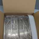 YUXUN Desk File Organizer,5-Section Vertical Clear Acrylic Desk Organizer File Holder Mail Sorter Office Organization for Office Home &ClassroomB5