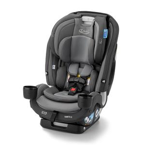 Graco SlimFit3 LX 3-in-1 Slim Car Seat, Rear Facing, Forward Facing to Highback Booster Car Seat, Kunningham (Kunningham 2.0), SlimFit 3 LX (up to 3-across)