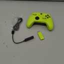 W&O Wireless Controller for With Xbox One, Xbox Series X/S, Xbox One X/S, PC, With RGB LED Light, Mappable Buttons, With 2.4GHZ Wireless Adapter Gamepad (Electric Volt)