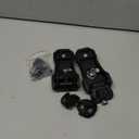 Seven Sparta Upgraded Locking Hood Latches for Jeep Wrangler JL/JLU 2018-2025 & Gladiator JT 2020-2025, with Keys & Anti-Theft Screws - Aluminum Locking Hood Catch, 1 Pair, Streamlined