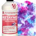 G&K Craft Retayne Color Fixative 16 oz. | Best Liquid Color Fixative for Dyed Cotton, Linen and Rayon Fabrics