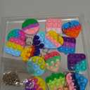 30PCS Bulk Fidget Toys, Party Favors for Kids, Birthday Party Toys, Small Classroom Prizes Box Fidgets Toys for Kids Toddlers Adult, Goodie Bag Stuffers, Treasure Chest, Bubbles Poppers,Relieve Stress