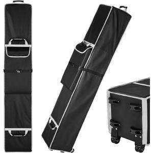 10 x 10 x 62 in Canopy Bag Replacement for 10 x 10 Pop Up Canopy Tent, 600D Heavy Duty Canopy Carrying Bag with Handles, Waterproof Rolling Storage Bag Tent Bag Canopy Folding Bags