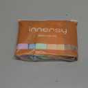 INNERSY Womens Underwear Cotton Hipster Panties Regular & Plus Size 6-Pack (Medium, Bright Basics)