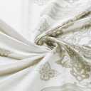 Hudson Waterproof Polyester Fabric Printed Shower Curtain Bathroom,Decorative Bathroom Curtains,54" W x 72" H