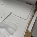 Wisuce 2-Tier Washer Dryer Countertop, 27.5" x 54" Bamboo Laundry Topper for Washer and Dryer for Laundry Room Organization-White