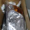 Azoeparts Headlight Head Light Lamp for Kia Spectra 2007 2008 2009 KI2502128 KI2503128 (Left Driver Side)