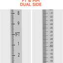 DOVOH FT/CM Grade Rod for Laser Level, with Quick-Release Slider for Laser Receiver, 2.4m/7.9ft Adjustable Length Aluminum Laser Level Stick, DP2400