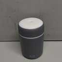Portable Mini Humidifier, Colorful, Cool Mist, USB Powered. Perfect for Bedroom, Office & Car (300ml, Gray)