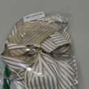 Meseey Large 24 x 10 Inch Natural Burlap White Rustic Ribbon Bow Farmhouse White Striped Wreath Bows for Christmas Door Wreath Home Decorations Tree Topper Party (White Striped) (PBCDBo23040022)