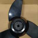 Trolling Motor Prop,Electric Outboard Propeller,3 Blades Replacement Prop,Marine Plastic Outboard Propeller for 50lb 60lb 68lb 88lb