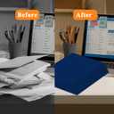 2 x Two Pocket Folders,25 Pack Blue Folders with Pockets Fit Letter Size Paper,Thick Paper File Folder for School Office Business Home,Assorted 6 Colors