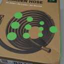 Easy to Use Garden Hose 75 FT, Lightweight and Leak-Proof Heavy-Duty Flexible Water Hose 75FT with Reinforced TPE Core, 3/4" Solid Brass Fittings, Ultra-Flow Manguera Para Jardin, Built to Last