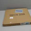 2 Tier Round Side Table, Folding End Tables Coffee Table Simplistic Sofa Table Waterproof Removable Tray Table Indoor Outdoor Accent Table for Living Room Bedroom (Faux Marble White, 1pcs)