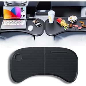 Foldable Car Tray for Tesla Model Y 3, Car Desk Steering Wheel Tray, Foldable Car Table Tray, Foldable Desk Food Tray for Eating and Traveling