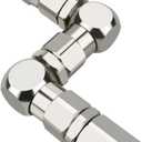 1/4" Z-Type Rotary Joint Paint Sprayer Pump Accessory - Z-Swivel 6500PSI Stainless Steel 360 Universal Rotation Connector