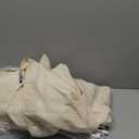 Sumbababy Large Teepee Tent for Kids: with Star Lights & Flags - Tent for Kids Indoor Toddler Teepee for Boys & Girls - Toddler Playhouse Inside Canopy Bed for Playroom Gift Toys (Cream)