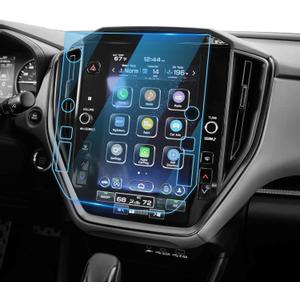 LFOTPP For 2025 Subaru Crosstrek Screen Protector - 2024-2025 Crosstrek (Premium/Sport/Limited/Wilderness) 11.6 Inch Touchscreen [HD Glass] 2024-2025 Crosstrek Accessories Anti-Fingerprint 9H Glass