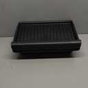 2Pcs Under Seat Storage Box, TPE Storage Tray Box Space Saving Shock Proof Under Seat Hidden Storage Tray Organizer with Lid for Car