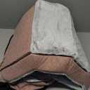 DEBANG HOME Orthopedic Cat House for Indoor Cats,Small Dogs,Super Soft Cat Bed Cave,Condos, Cubes,Cat Hideaway,Covered,Cat Bed for Kitty Small Medium Large Pet (Pink, 18" L x 15" W x 17" Th)