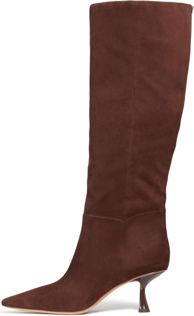 kate spade new york Women's Adele Suede Tall Boot (9, Hot Fudge)