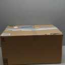 Stable Platform Ladder Leveler - Extension Ladder with Storage for Uneven Surfaces (Black, Standard Durable Plastic)