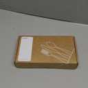 Alata Cube Matte Gold 40-Piece Flatware Set, Forged Cutlery Set, Service for 8, Stainless Steel Tableware with Square Handle for Home/Restaurant, Dishwasher Safe