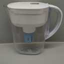 Brita Water Pitcher, Metro Elite Filter, Removes 99% of Lead, Includes 1 Filter, 6-Cup Capacity, White