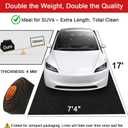 Heavy-Duty Garage Floor Mat 17' x 7'4" - Waterproof Garage Flooring for Cars & SUVs, Durable Garage Mats for Floor, Oil Spill Resistant Garage Mat, Easy-to-Clean Garage Rug for Floor, Under Car Mat