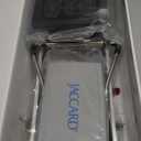 Jaccard Stainless Steel SafeHands Mandolin Slicer, Food Chopper, Compact Vegetable Chopper with Seven Interchangeable Blade Cartridges, Easy to Use and Store, Dishwasher-Safe