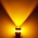 Premium 194 LED Bulb Error-Free with Projector & Canbus - 400 Lumens T10 194 LED Auto Bulbs - for Interior, Dome, Map, Door, Courtesy, License Plate Lights - Pack Of 2 (Orange)