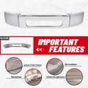 HECASA Bumper Assembly Compatible with 2003-2021 Freightliner M2 106 112