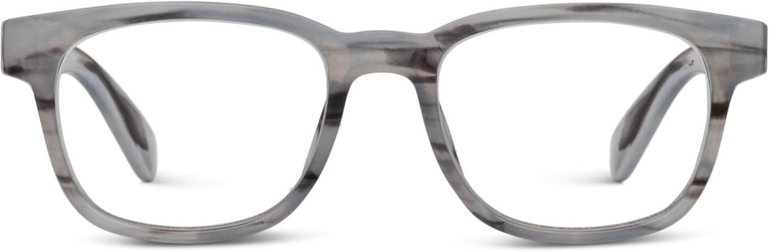 Peepers by PeeperSpecs Kent Square Blue Light Blocking Reading Glasses +3.25