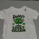 Daddy's Lucky Charm Cute St. Patrick’s Day kids T-Shirt 4T