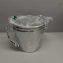5-Quart Galvanized Pail Beer Bucket 9x9x7 inches (Pack of 3)